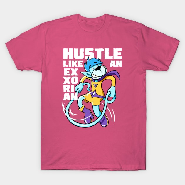 Space Monkey Hustle T-Shirt by wloem